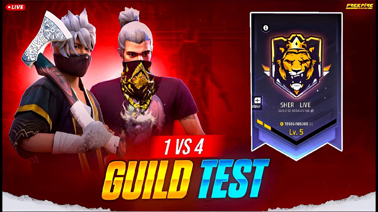 GUILD ME AAJAO BHAI LOG🚀GO FOR 200K🔥😎🖥#classyff #nonstopgaming #freefirelive #rai #sherlive