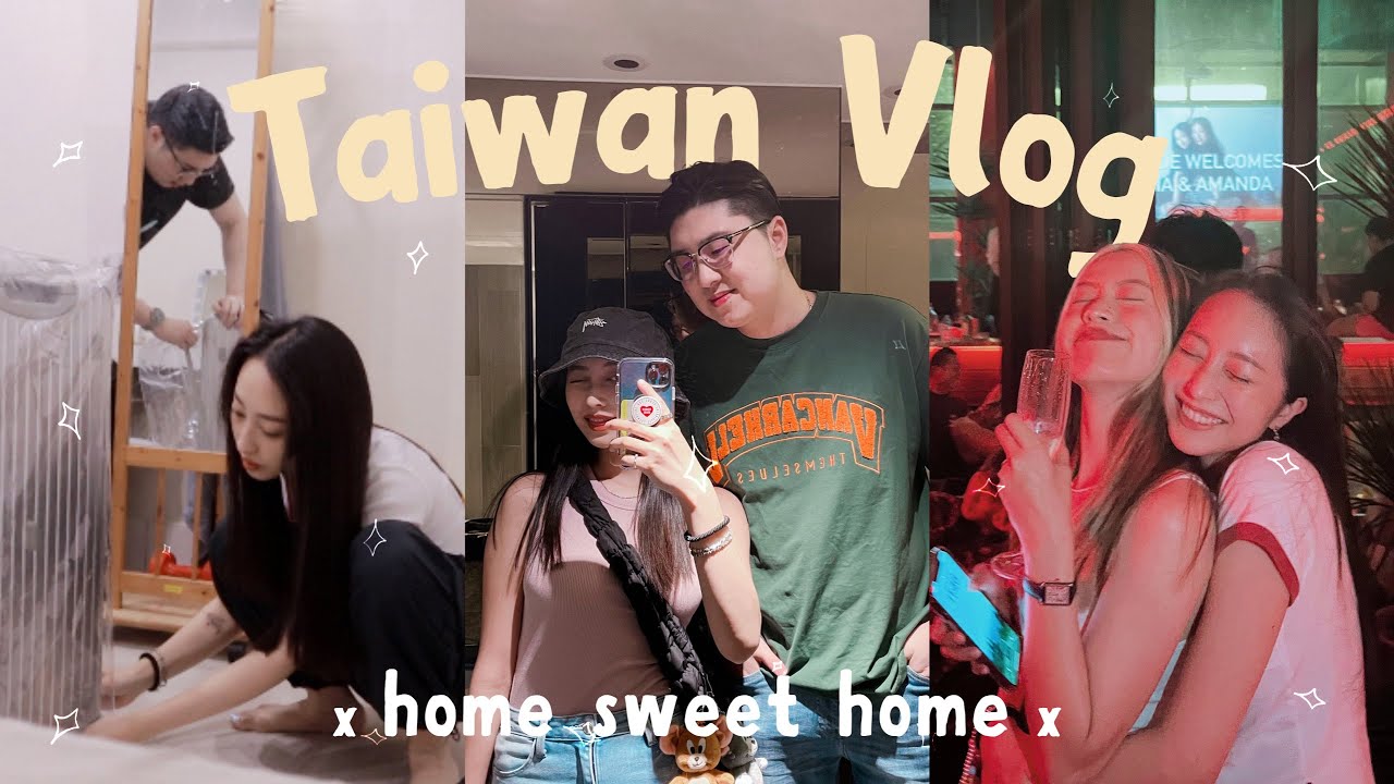 台灣vlog🇹🇼帶小賈上台北！試婚紗👰🏻‍♀️家人煮的滿漢全席、開箱觀眾們的滿滿心意💝