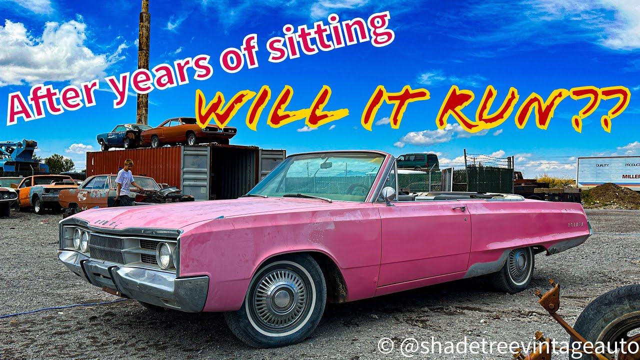 EP 100, SAVED!!! 1967 Dodge Polara Convertible in PINK!!! What will it take to make RUN and DRIVE???