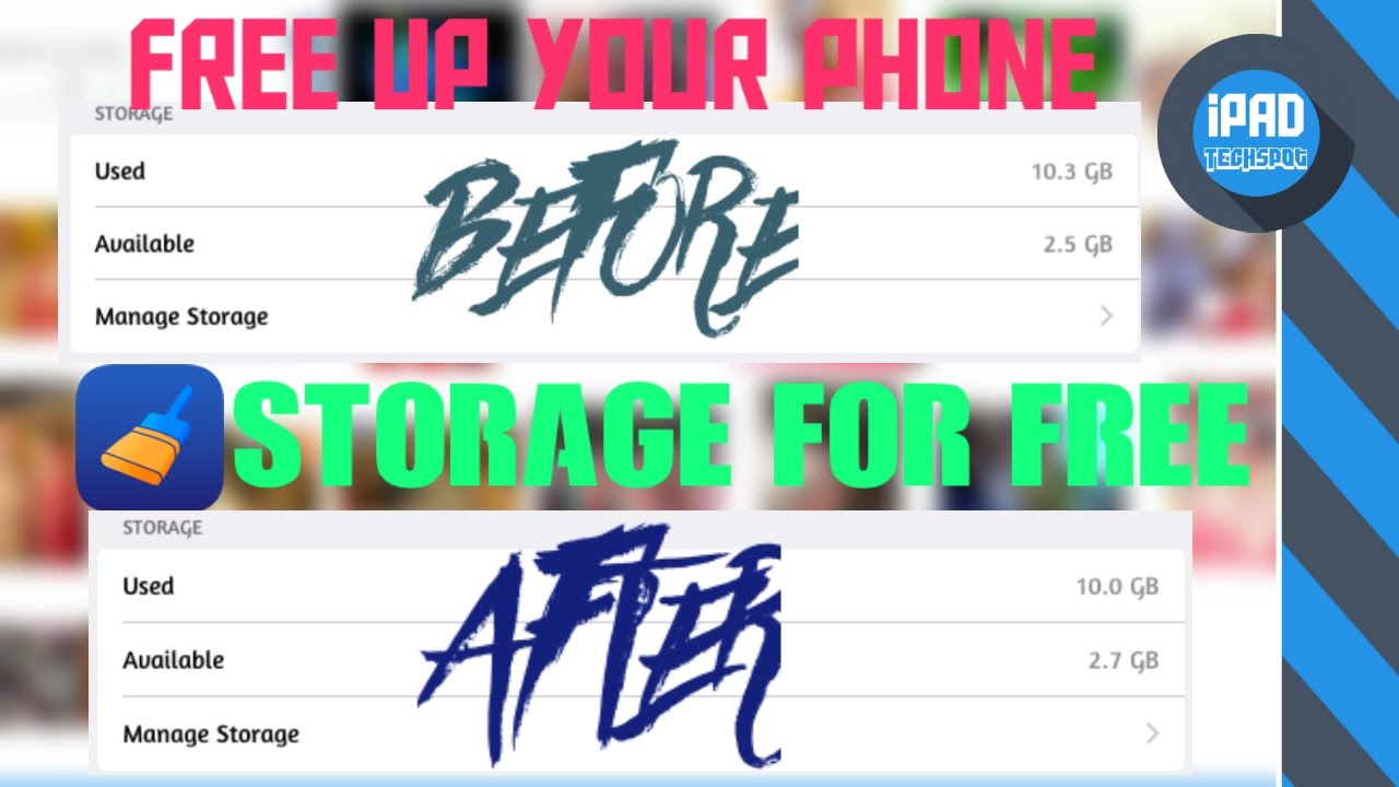 Clean up your iPhone / iPad / iPod Touch cached files and FREE up a lot of Storage using iCleaner