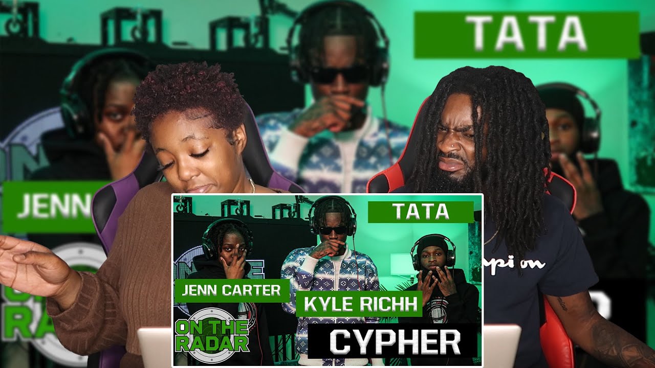 THEY WENT CRAZY 🔥 CYPHER: Kyle Richh, Jenn Carter & Tata | REACTION