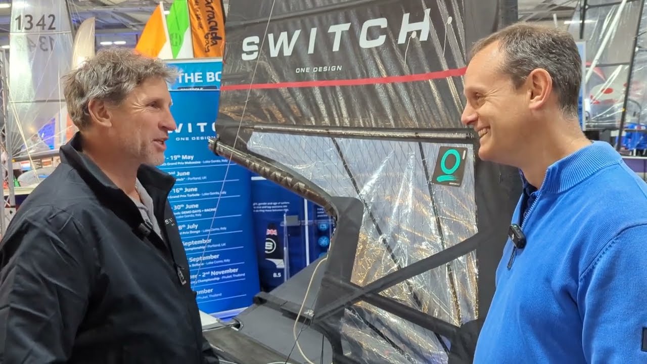 Taking a closer look at the Switch one design foiling dinghy