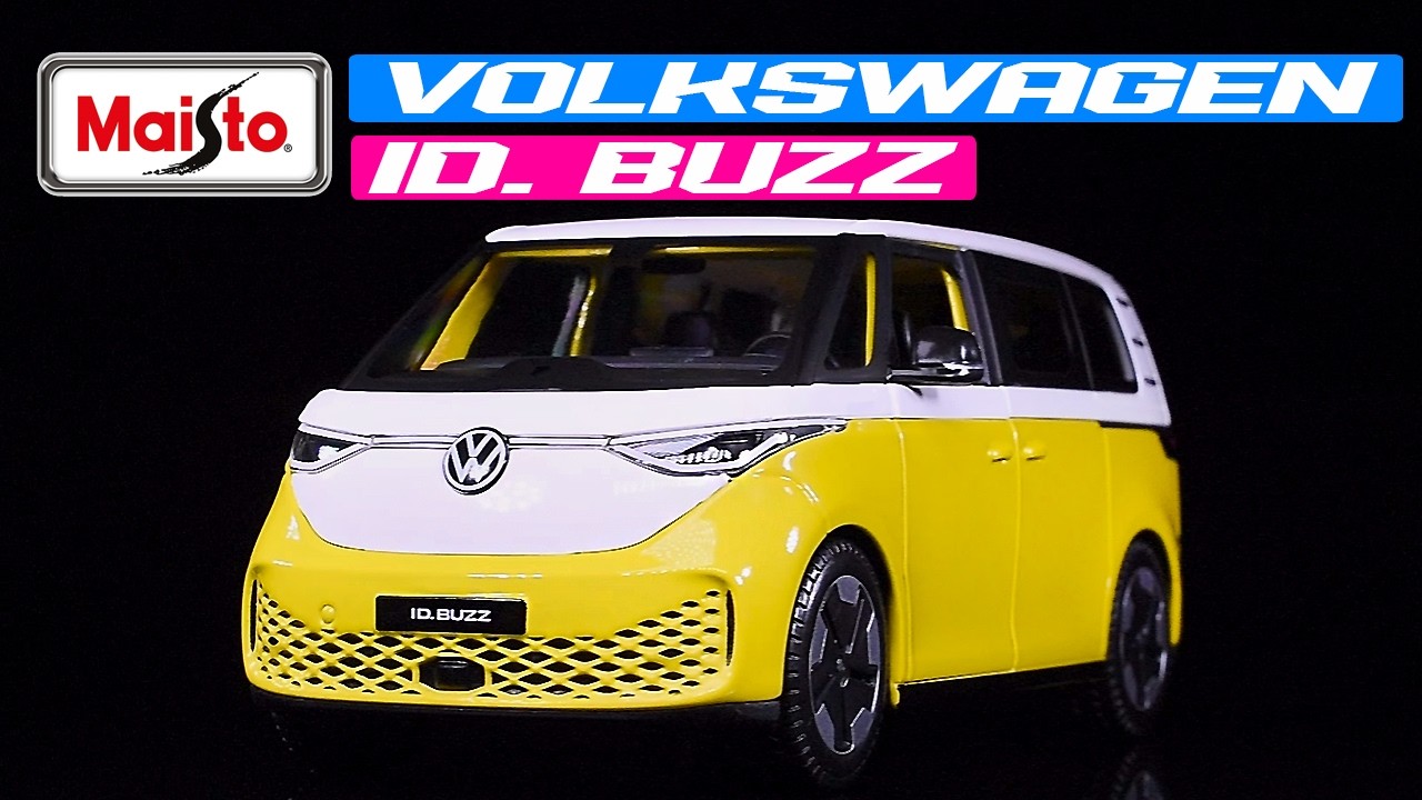 2023 Volkswagen ID. Buzz Van Yellow White 