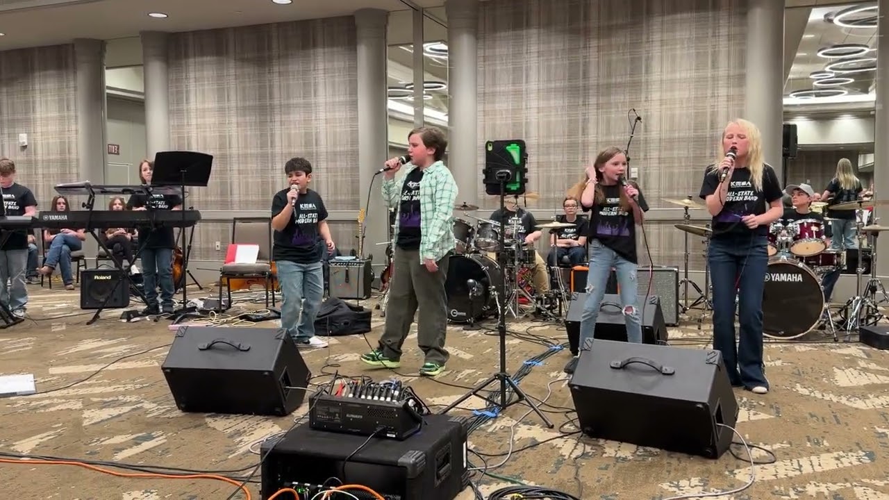 KMEA All State Elementary Modern Band 2026- Backup Plan by Bailey Zimmerman