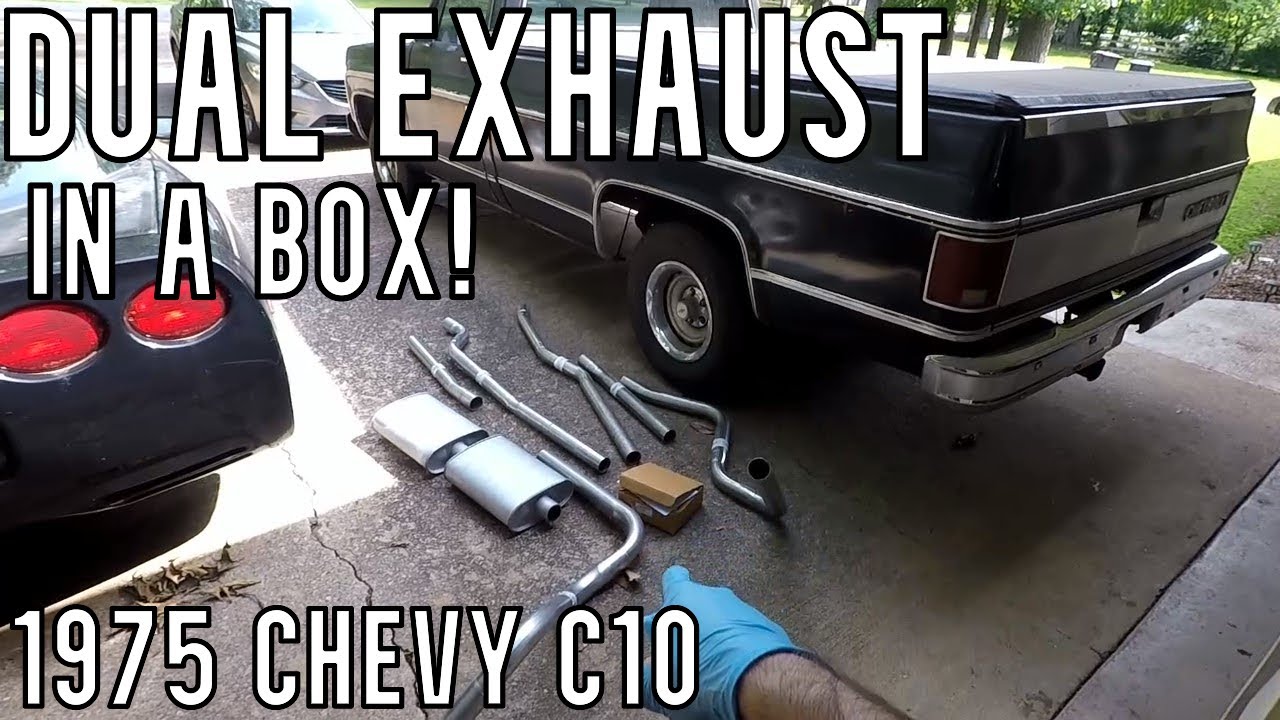 Dual Exhaust Install - Chevy C10