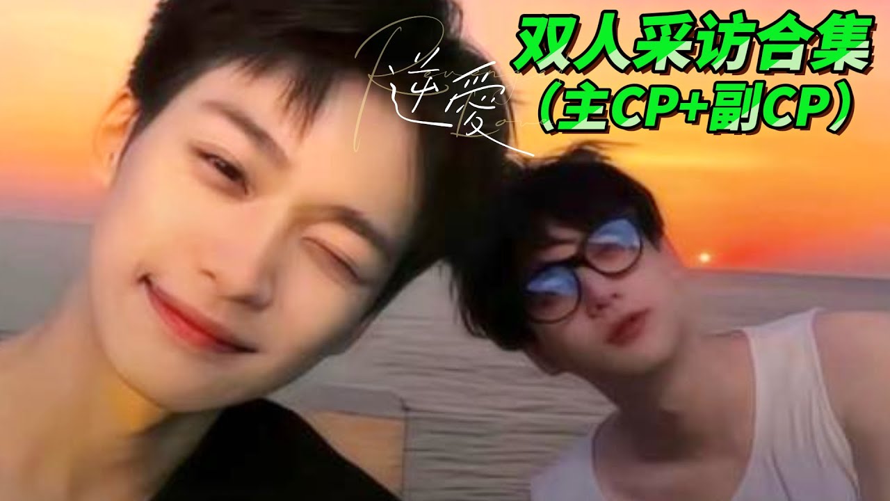 【双人采访最全合集】主CP+副CP｜毫不猶豫的一見鍾情！沒有工业糖精才好磕，栩寧瑜生99💓～展丞99💓～#逆愛  #RevengedLove #bl