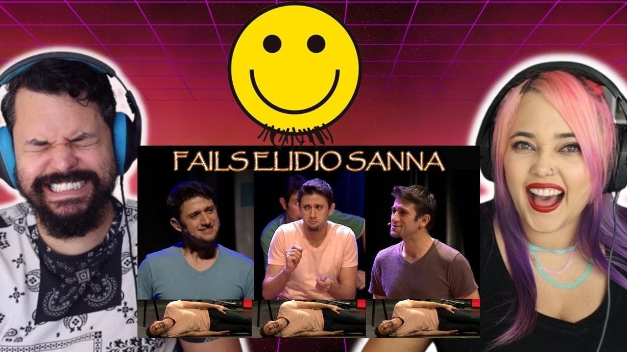 FAILS ELIDIO SANNA NOS BARBIXAS! ‹ REACT ›