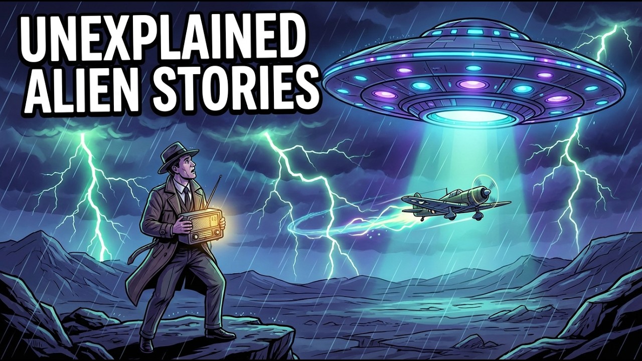 (NO MID ADS) Unexplained Alien Stories For Sleep | The Aircraft That Was Never Alone