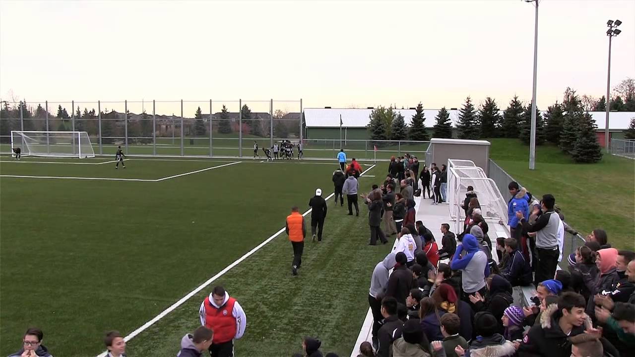 OFSAA York Region Sr Boys Soccer Finals - St Theresa of Lisieux vs Bill Crothers November 5 2013