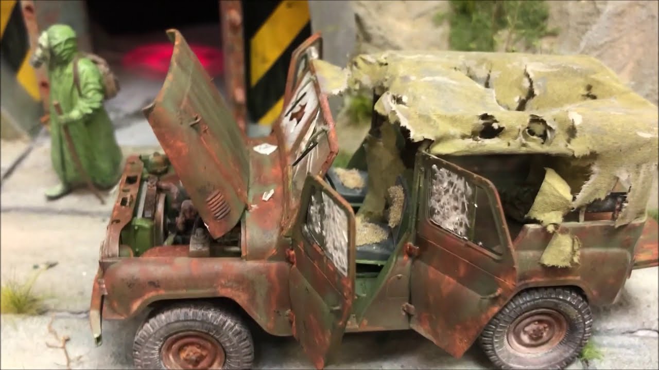 (Diorama 1:35) BIOLOGICAL WAR-Russian silos ballistic missile RT-2UTTHᴛᴏᴘᴏʟ-ᴍ 6nuclear 550kT MIRV+