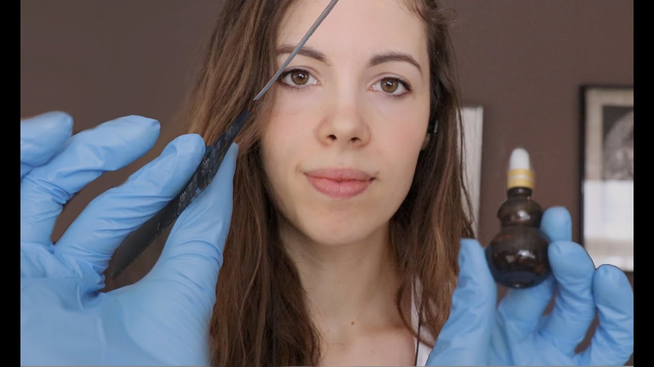 ASMR Realistic Scalp Check And Scalp Treatment