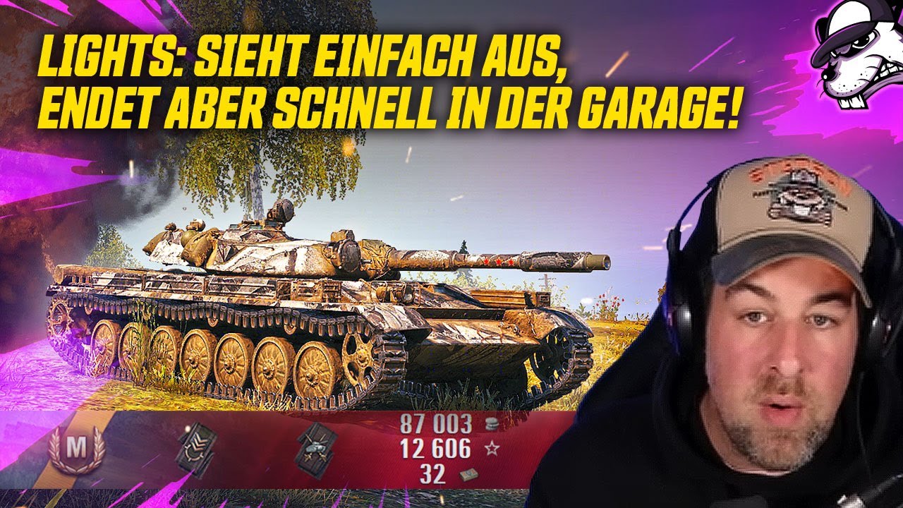 Lights: Sieht einfach aus, endet aber schnell in der Garage! [World of Tanks - Gameplay - DE]