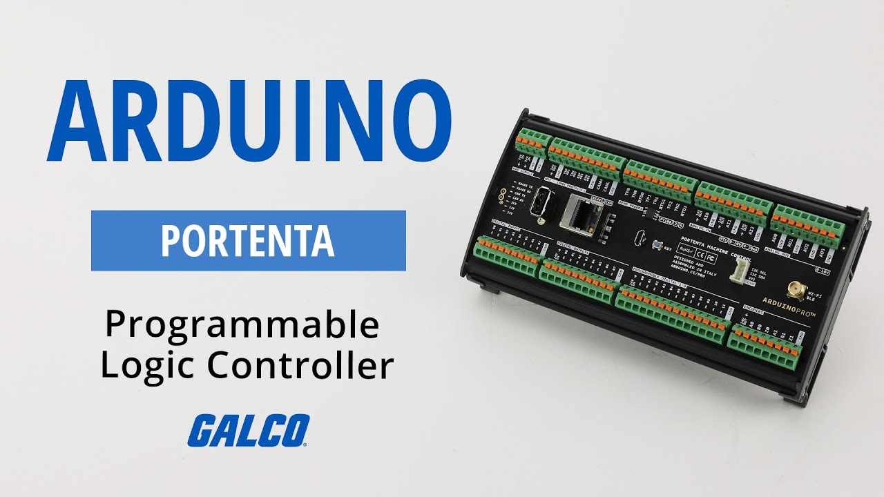 Arduino Pro Portenta Machine Control PLC