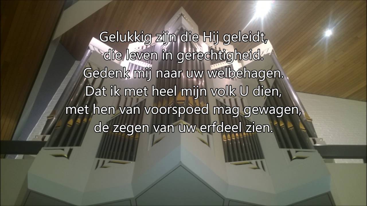 Psalm 106 (ritmisch, Nieuwe Berijming, Geneefse Psalter) Samenzang
