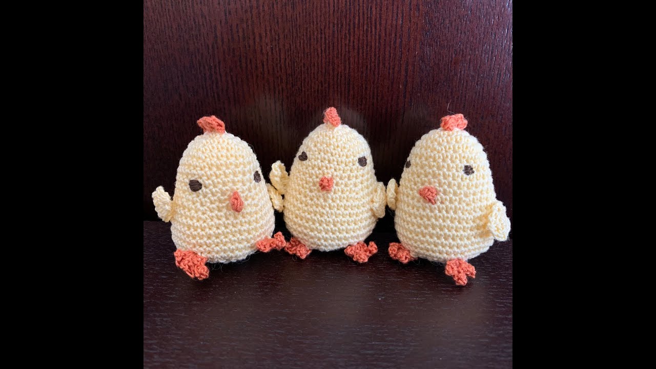How to Crochet Chickens for Easter