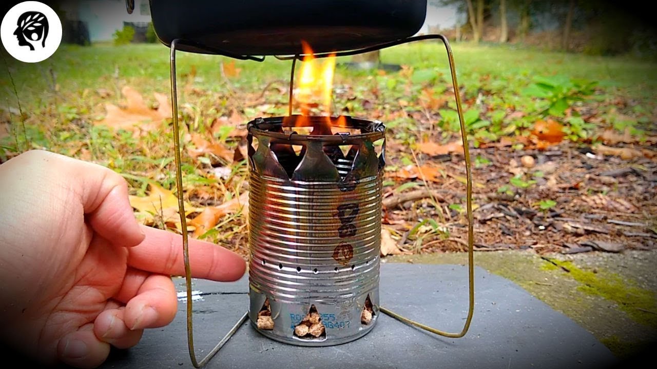 Best DIY Soup Can Biomass Stove ever!