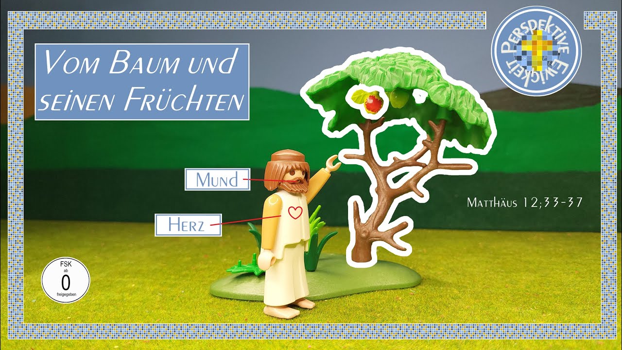 Gleichnis vom Baum und seinen Früchten | NT 53 | Nachgespielt mit Playmobil Figuren | Kinderfilm