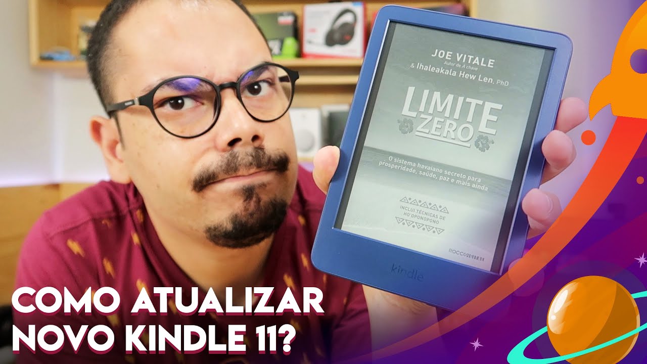 COMO ATUALIZAR KINDLE 11ª GERAÇÃO E MOSTRAR CAPA DE LIVRO NA TELA DE DESCANSO? (TUTORIAL COMPLETO)