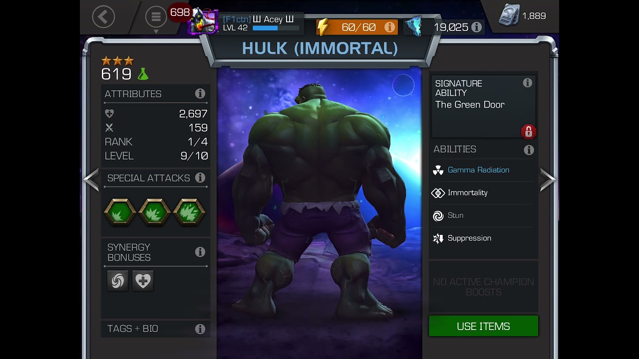 Mcoc most underrated science champs 2021