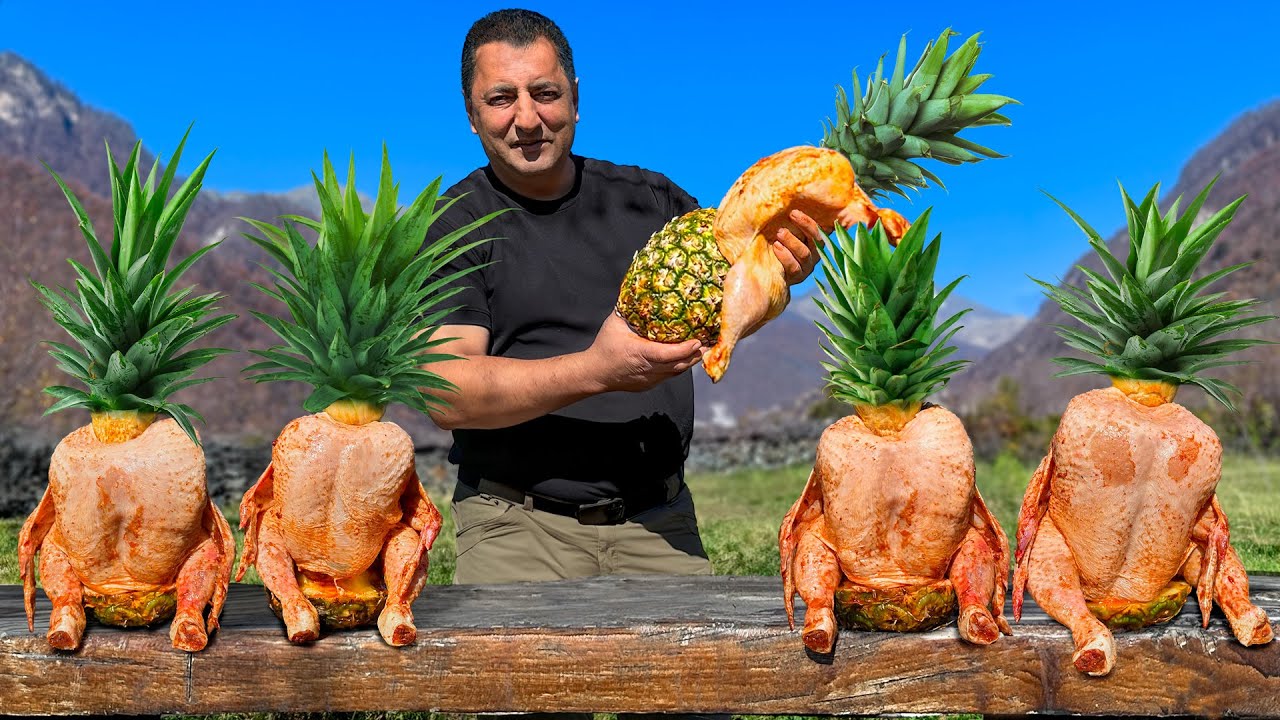 An Exotic And Very Tasty Dish Of Chicken With Pineapples! Life In A Friendly Village