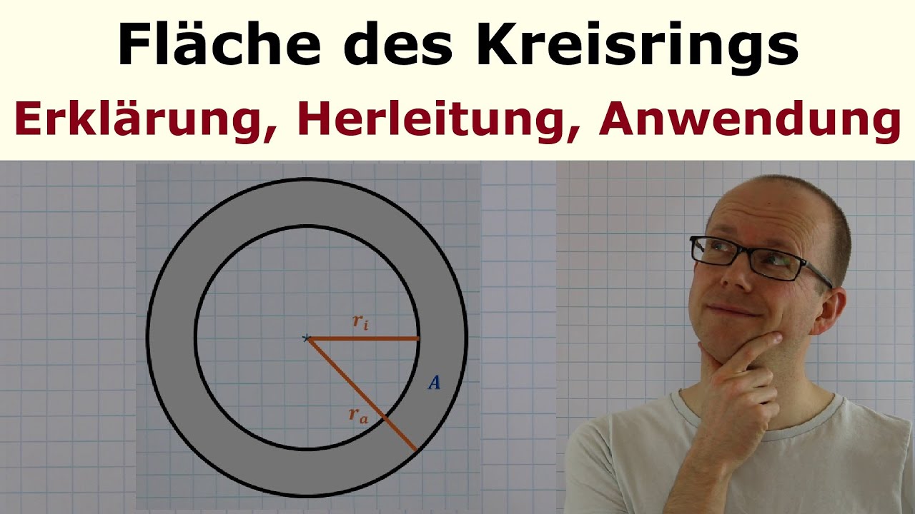 Kreisring - Flächeninhalt