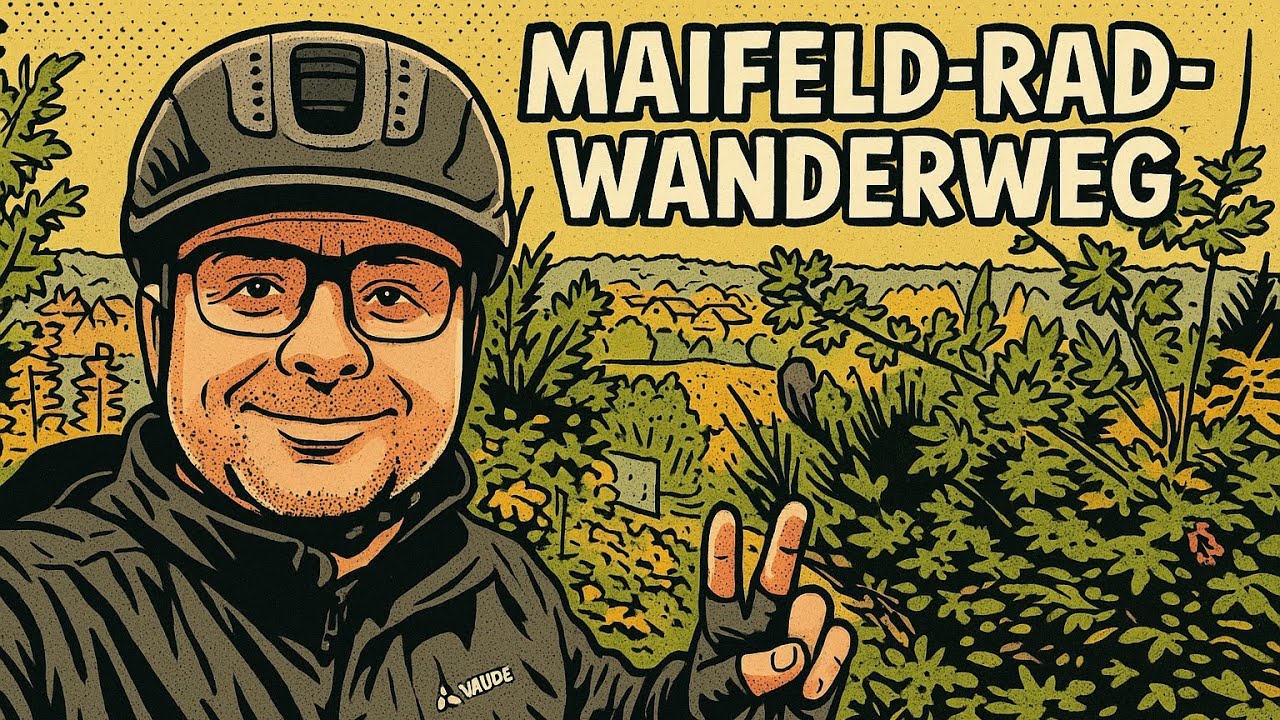 Der Maifeld Rad Wanderweg von Bassenheim nach Münstermaifeld