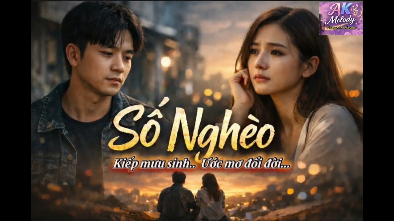 SỐ NGHÈO | Ballad Tự Sự Buồn Chạm Tim | Kiếp Mưu Sinh & Ước Mơ Đổi Đời |AK Melody