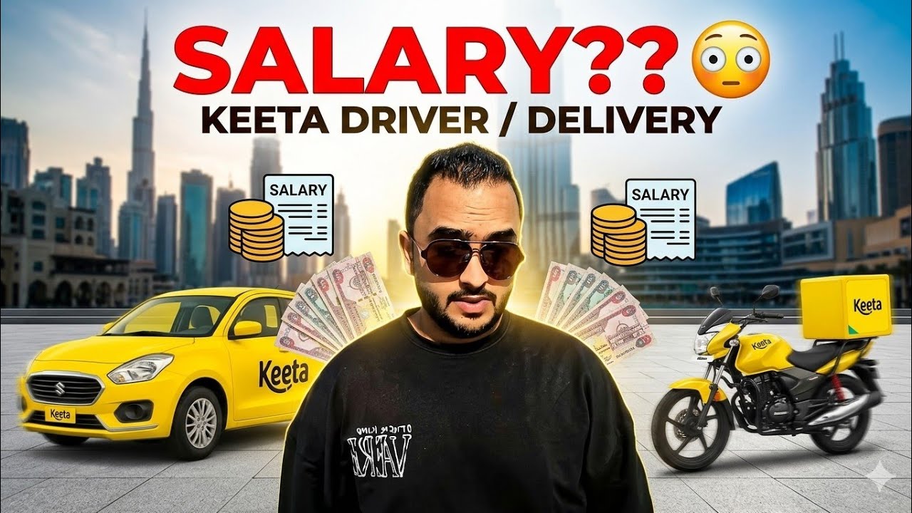 Delivery job in dubai 🇦🇪| keeta car driver in dubai | Delivery rider in uae | bike rider in dubai | 