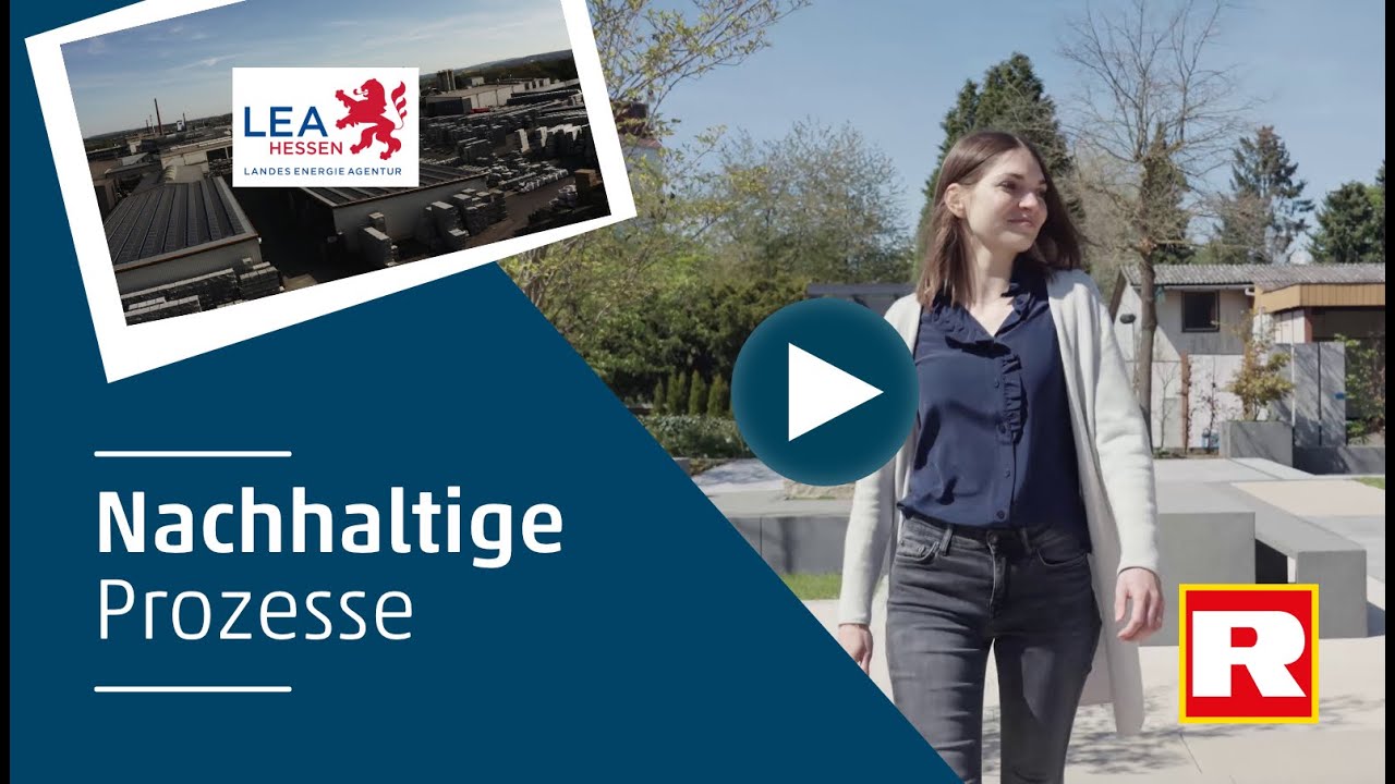Nachhaltige Prozesse bei Rinn Beton- und Naturstein // Ein Beitrag der Landes Energie Agentur Hessen