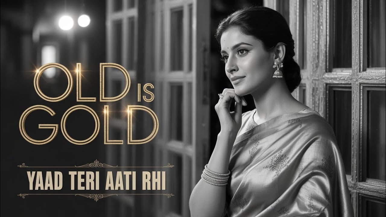 💔 Yaad Teri Aati Rahi | Heart Touching Old Gold Hindi Song | Sad Romantic Love Song 2025 💞