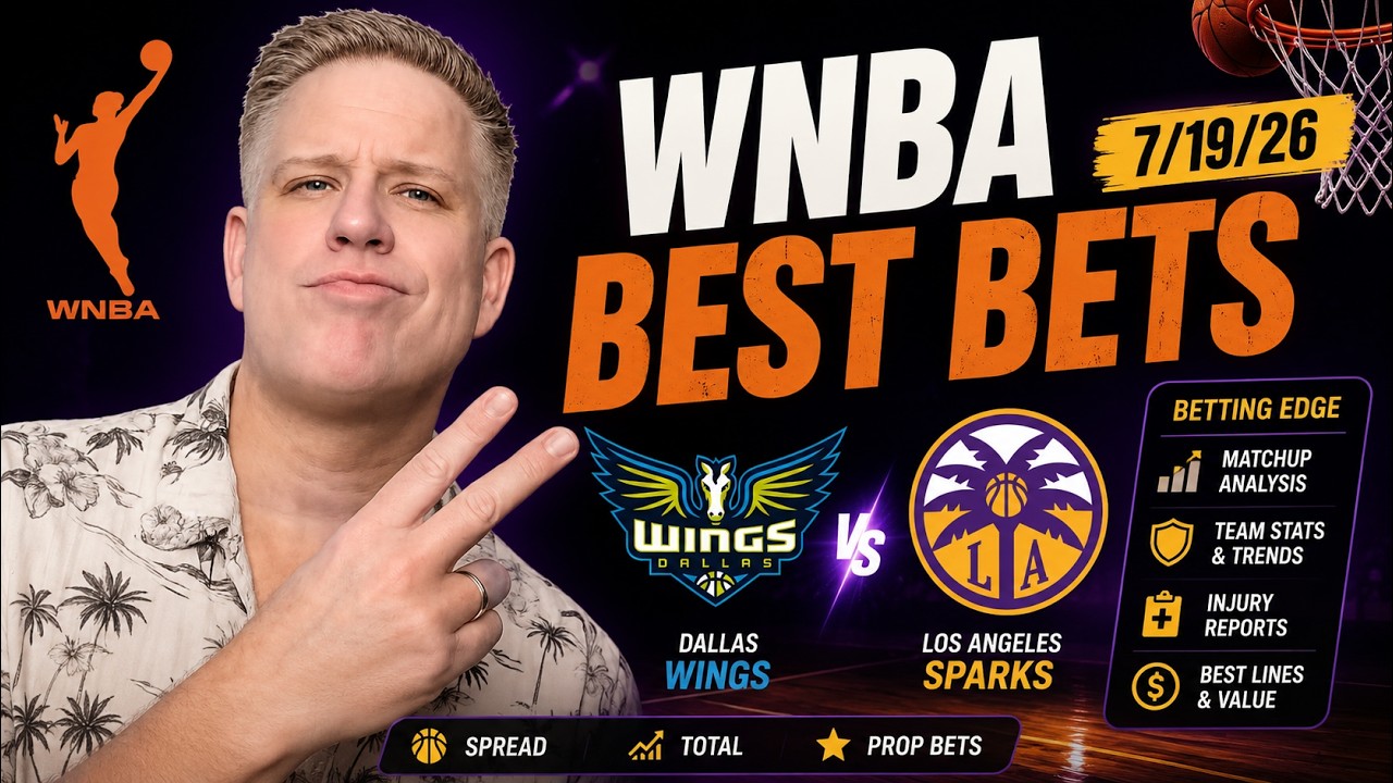 Wings против Sparks: ставьте на этот тотал WNBA! | Лучшие прогнозы на WNBA 19 июля 2026 г.