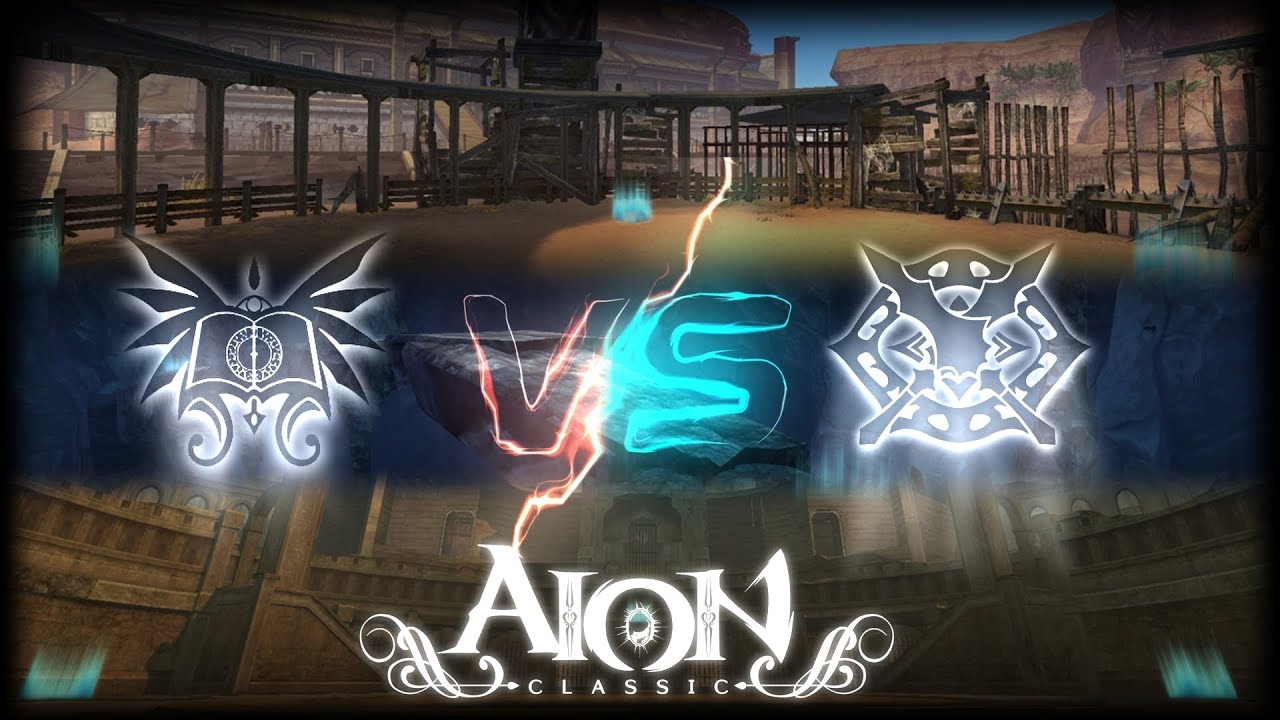 Aion Classic 4.0 AOD Sorcerer 🆚 Assassin (Wolfrein)