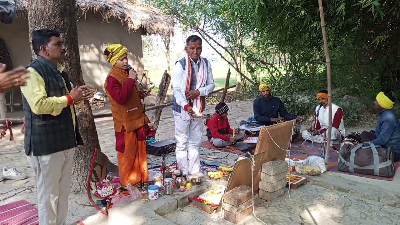 #Ganesh Aarti Mahadev ka Purva Gram Sabha pakargaon mohanganj tiloi Amethi 