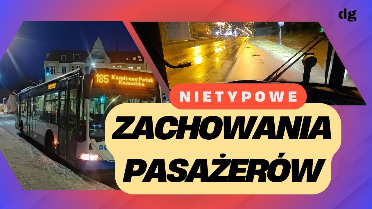 DZIWNE zachowania PASAŻERÓW w Autobusie!