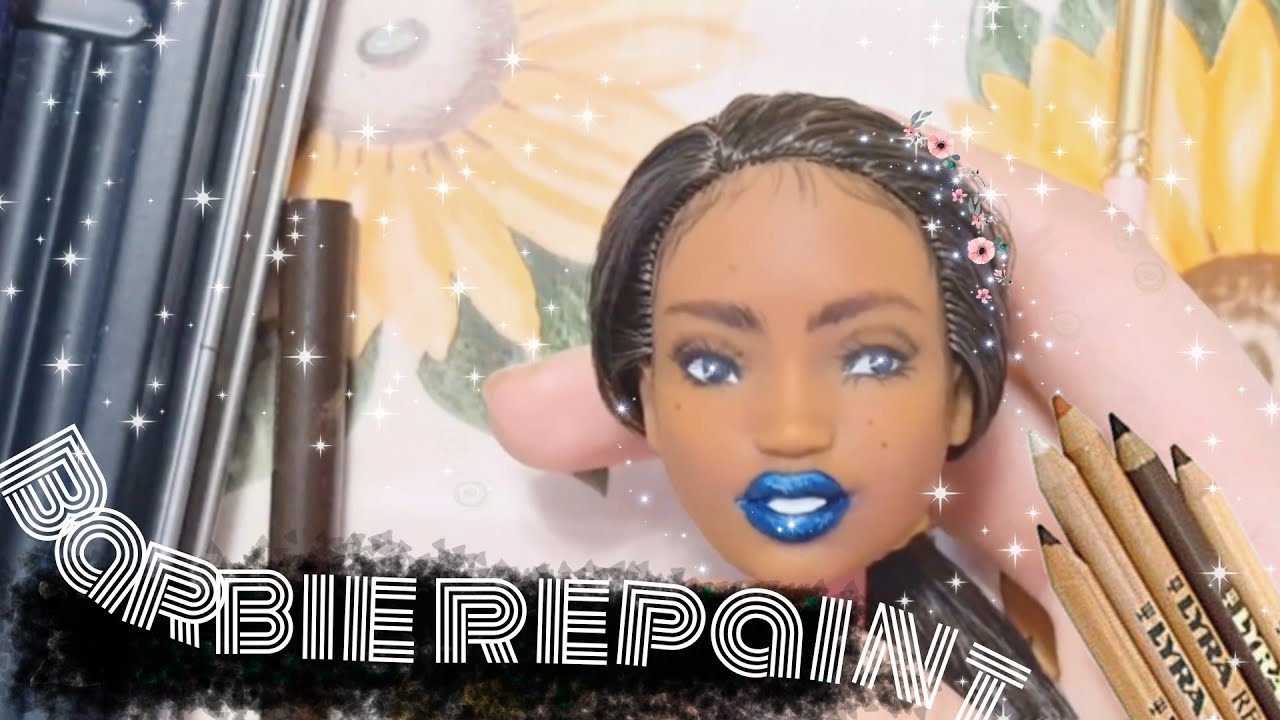 Barbie doll repaint