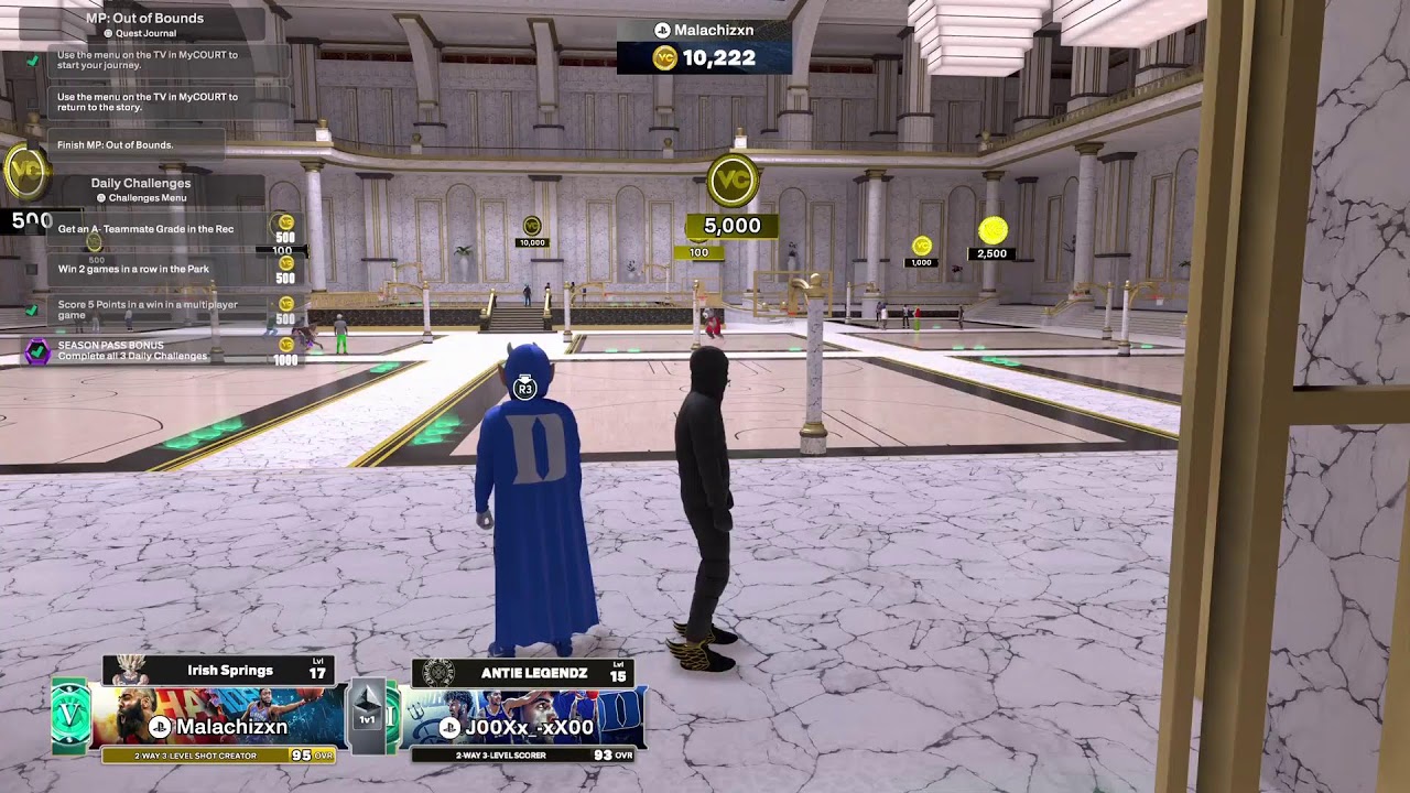 2k 100 game STREAK