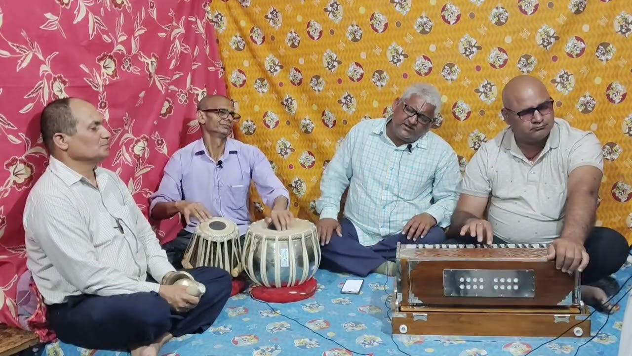 तरस बिनु दुखल लागे रैन । गायक - चुनु शर्मा । तबला वादक - अजय कुमार '