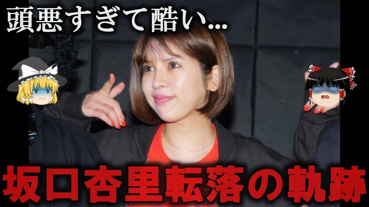 【ゆっくり解説】波乱万丈...坂口杏里の転落の軌跡をゆっくり解説