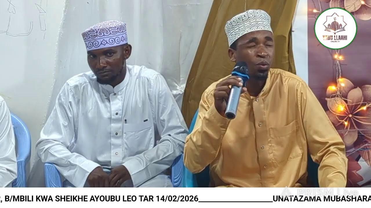 🛑 LIVE KILELE CHA MAULIDI MAKUBWA HAPA DAR, B /MBILI KWA SHEIKHE AYOUBU LEO 14/02/2026