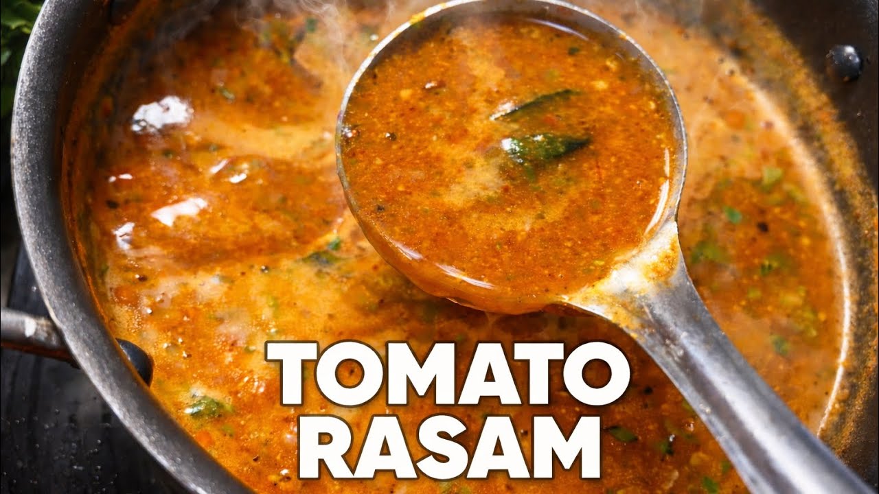 Authentic Tomato Rasam | Traditional South Indian Comfort Soup 🍅🌿