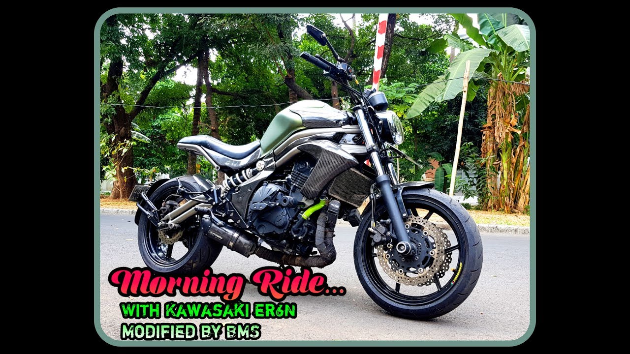 MORNING RIDE WITH KAWASAKI ER6N MODIFIED BY BMS