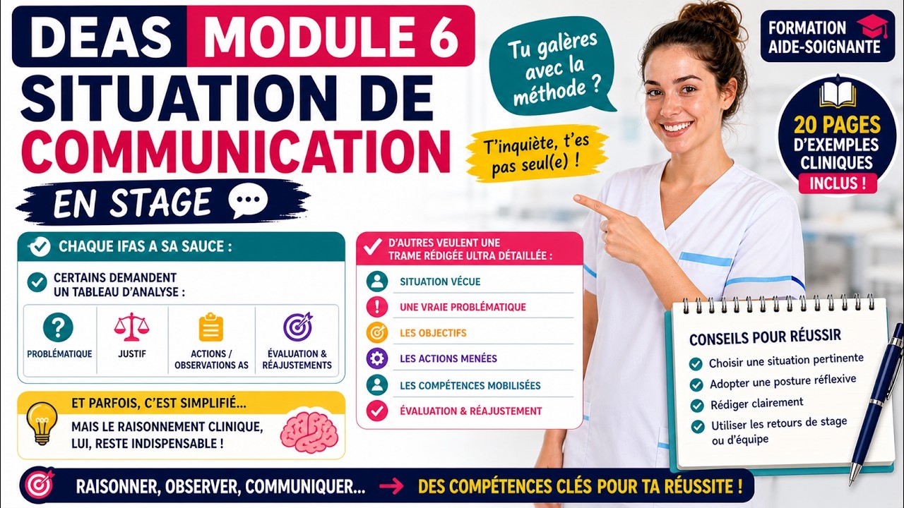 DEAS Module 6  Situation de Communication en Stage  N°1