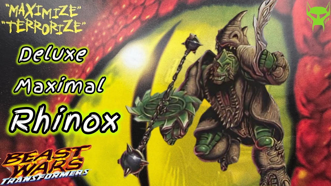 Всё ещё ПОТРЯСАЮЩЕ! Трансформеры Максимал Ринокс из «Звериных войн» #beastwars #transformers