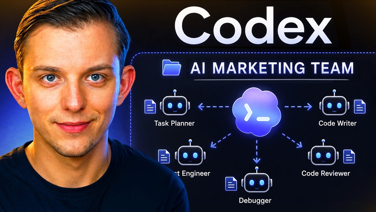 Codex: Создайте свою полноценную AI-команду по маркетингу (агенты + навыки)