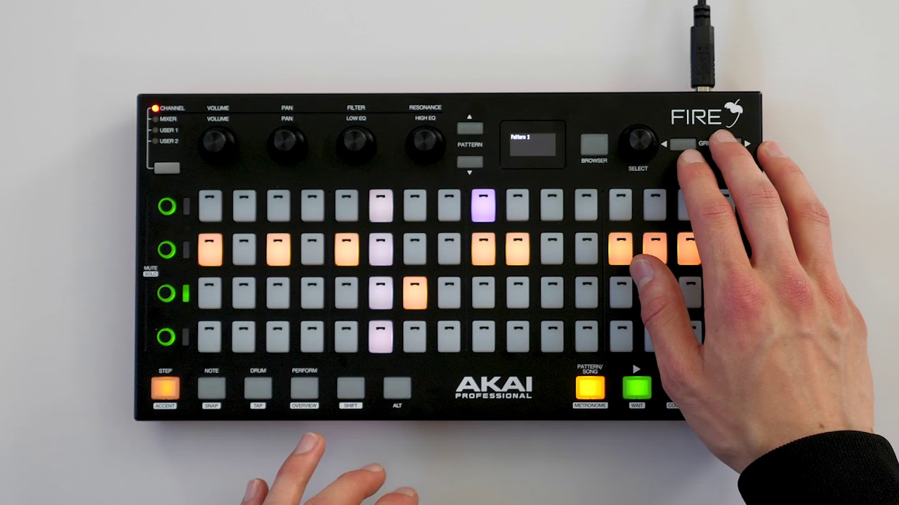 Introducing Akai Fire: Advanced Step Sequence Trap Beat
