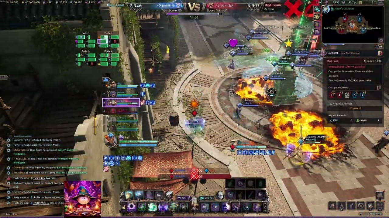 TnL-RDCL(healer-oracle)-ORB-WAND BattleGrounds Clips healing few premades