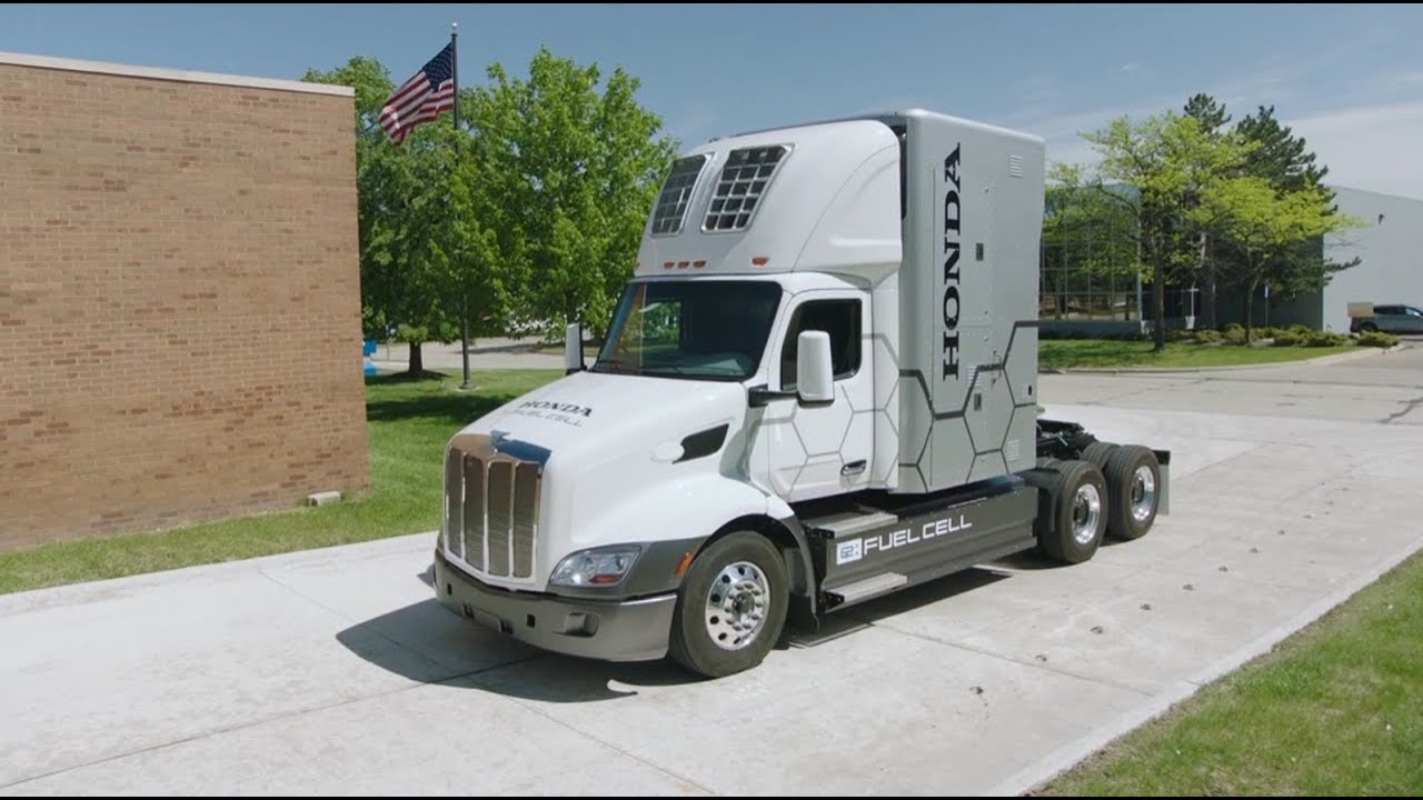 Global Debut: Honda Class 8 Hydrogen Fuel Cell Truck Concept
