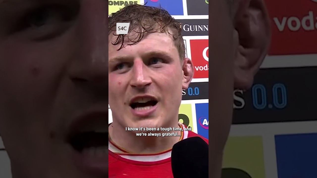 Jac Morgan 🗣 | Chwe Gwald | Six Nations | Wales v Ireland 2025 | S4C