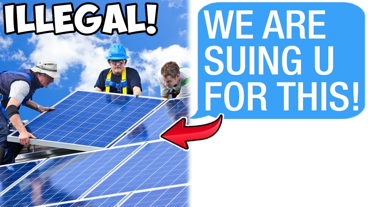 HOA Sued Me For $65,000 Over SOLAR Panels! I'm Not Even Part Of The HOA!