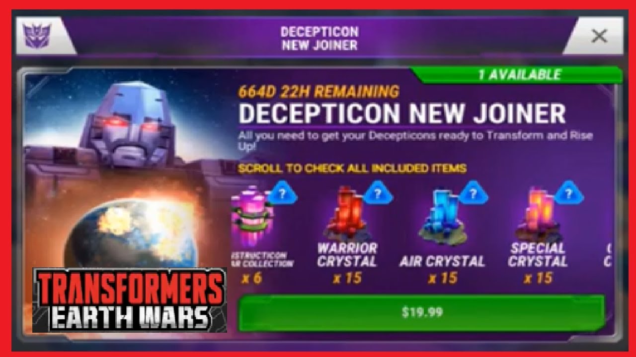 TFEW: New Joiner Bundle Crystals! Battles and new Bots unlocked!?